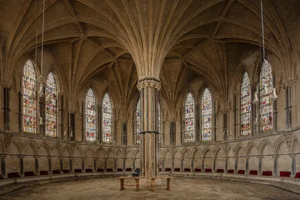 Lincoln Cathedral — the Chapter House