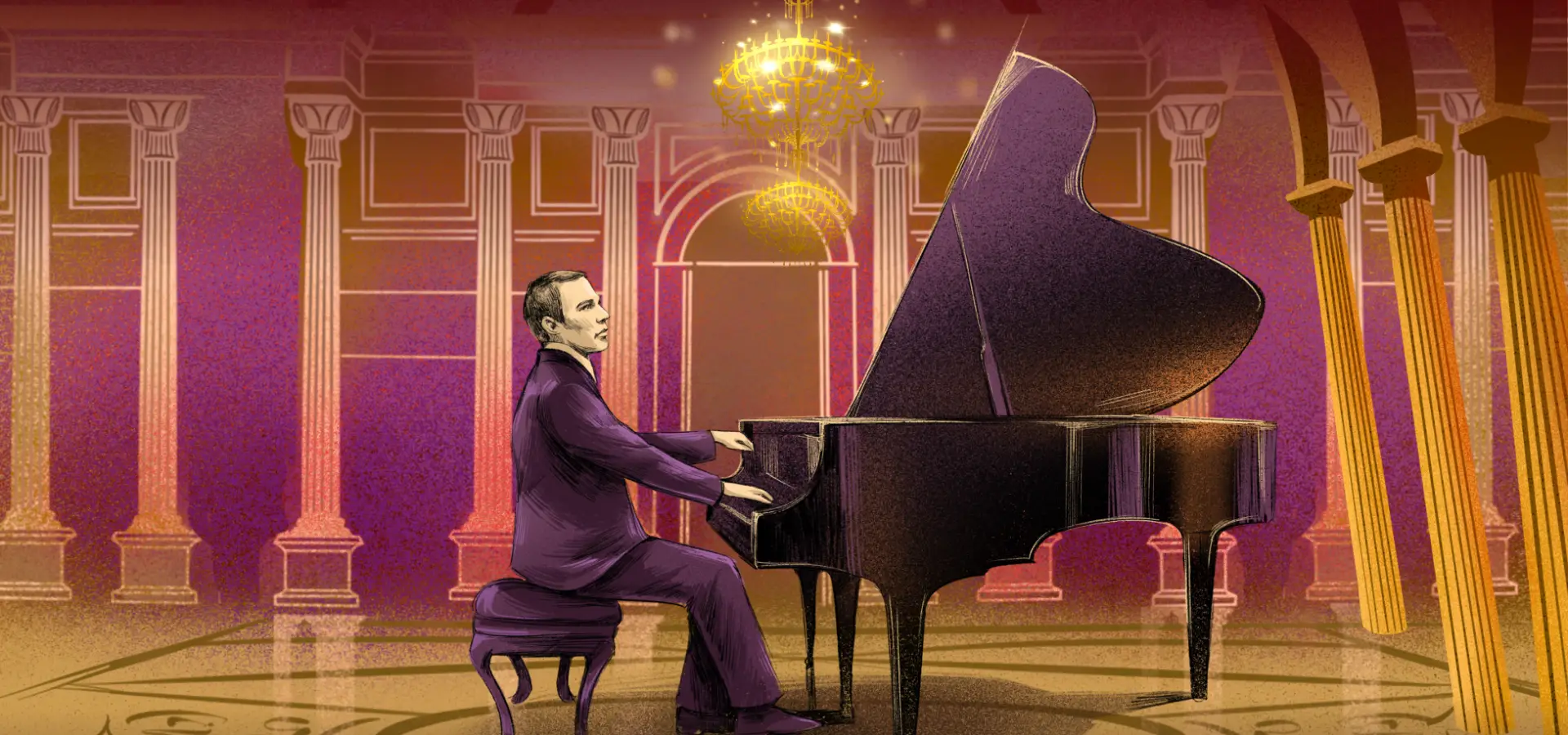 Rachmaninoff: Complete works for cello and piano by candlelight photo