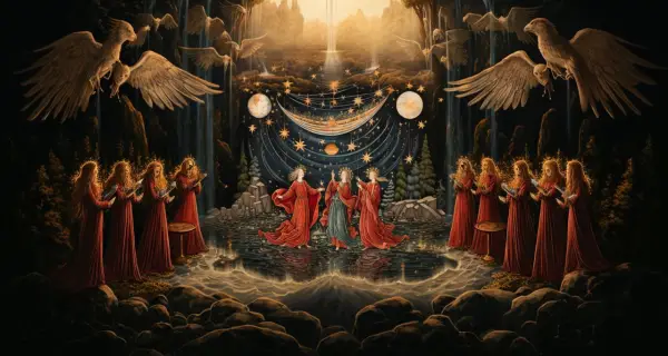 A Ceremony of Carols by B. Britten, Taverner & Pärt